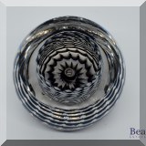 G27. Signed paperweight by Peter Eskill. - $45 